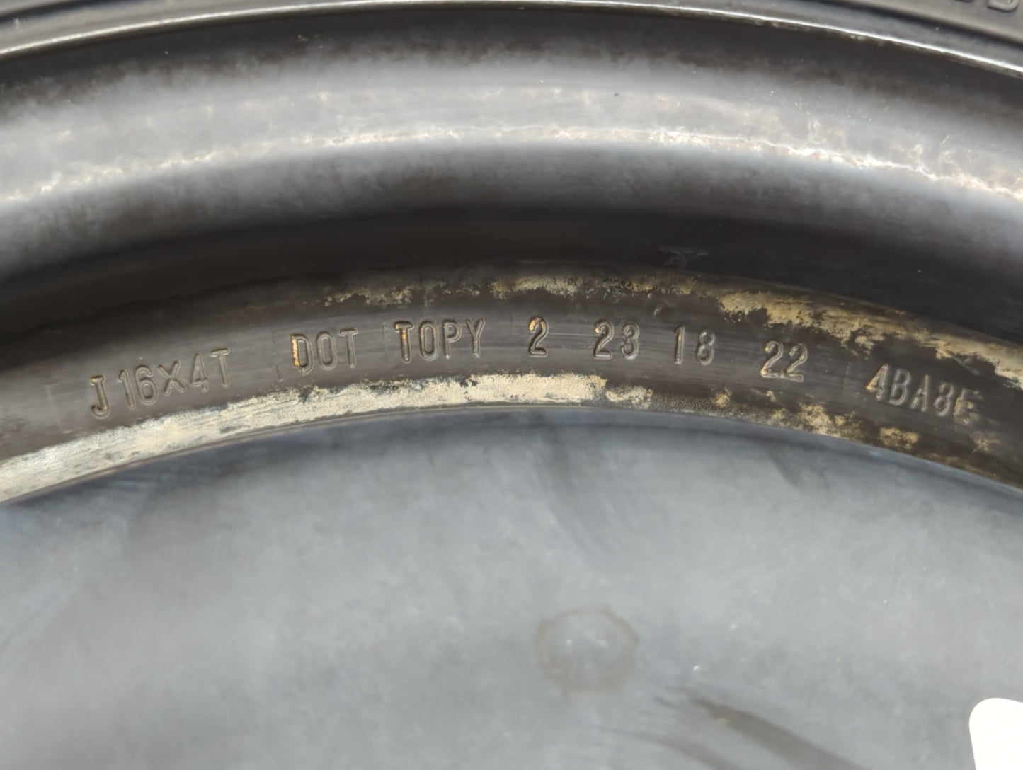 2006-2015 Hyundai Tucson Spare Donut Tire Wheel Rim Oem