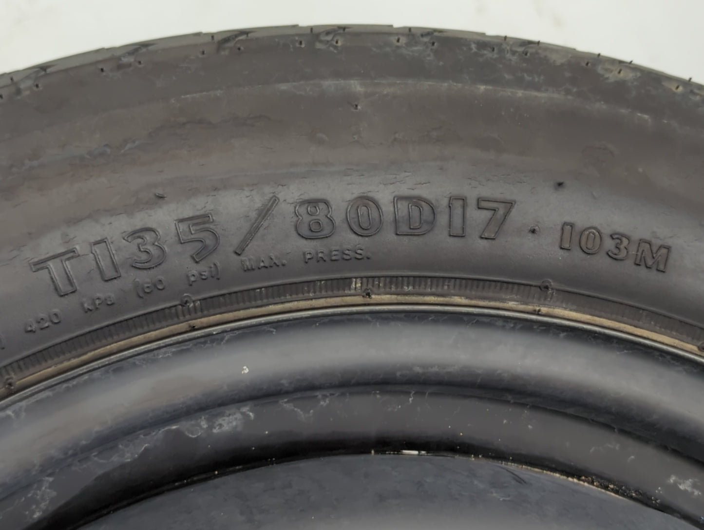 2016-2022 Honda Accord Spare Donut Tire Wheel Rim Oem