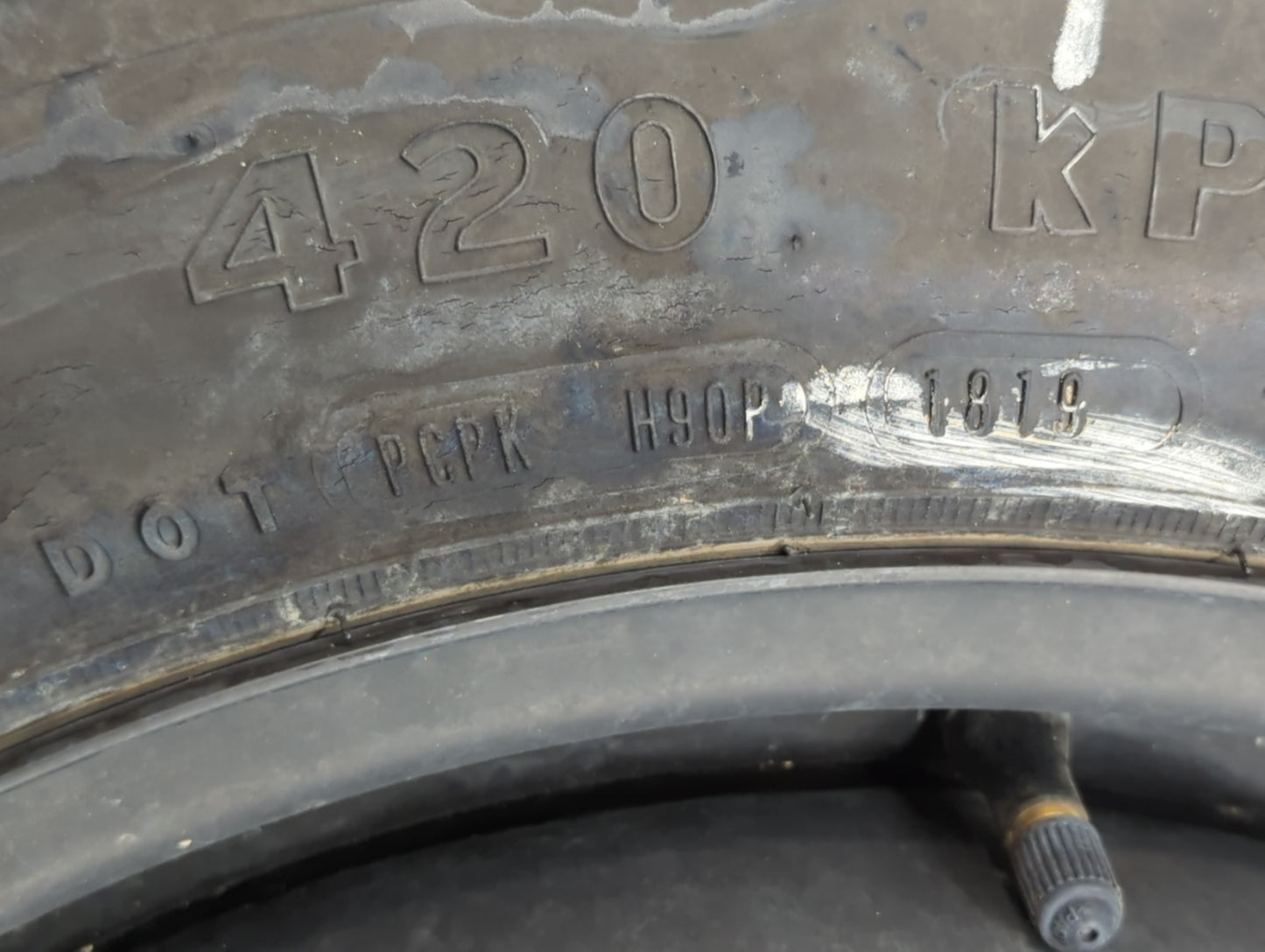 2016-2022 Honda Accord Spare Donut Tire Wheel Rim Oem