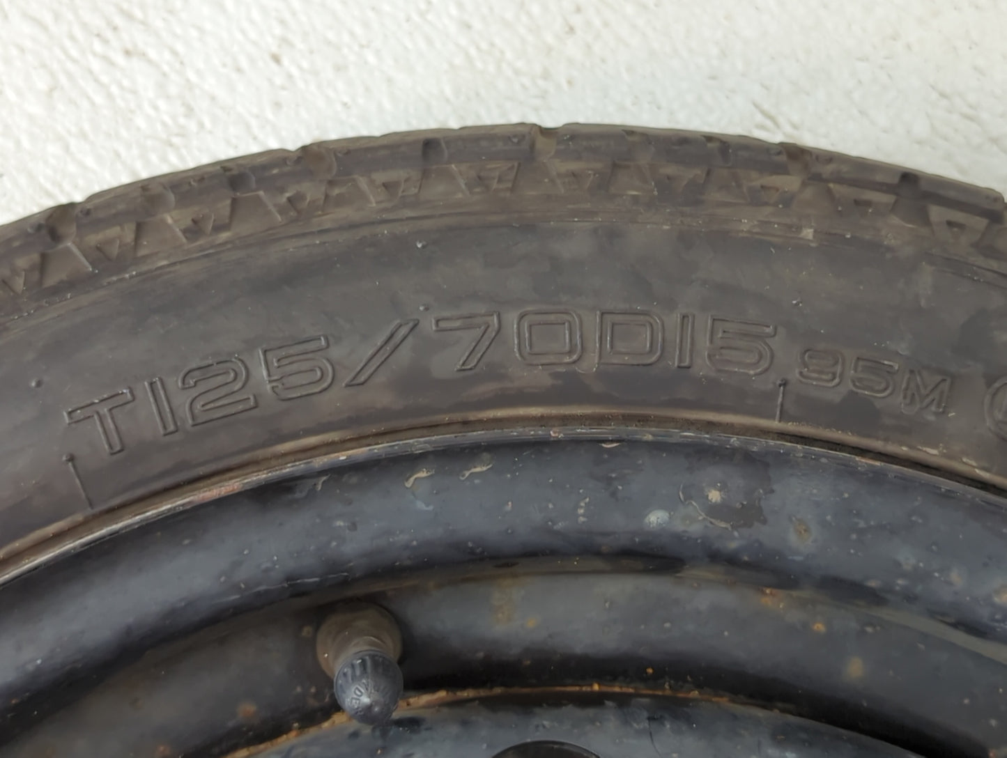 2006-2015 Hyundai Tucson Spare Donut Tire Wheel Rim Oem