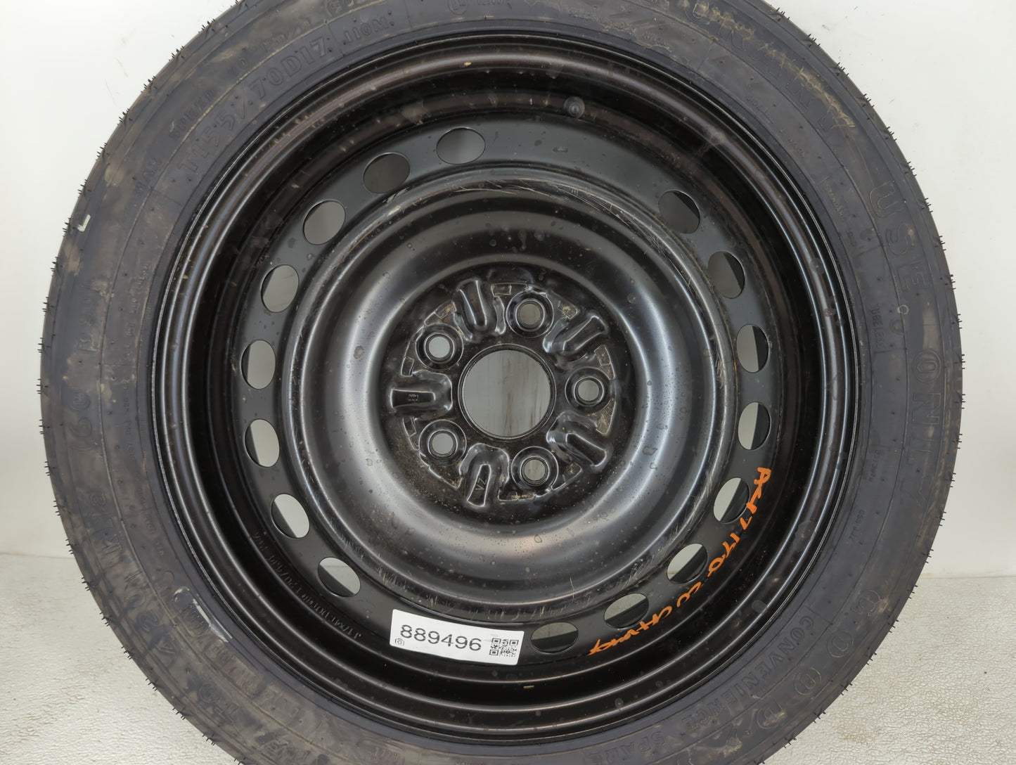 2009-2013 Subaru Forester Spare Donut Tire Wheel Rim Oem