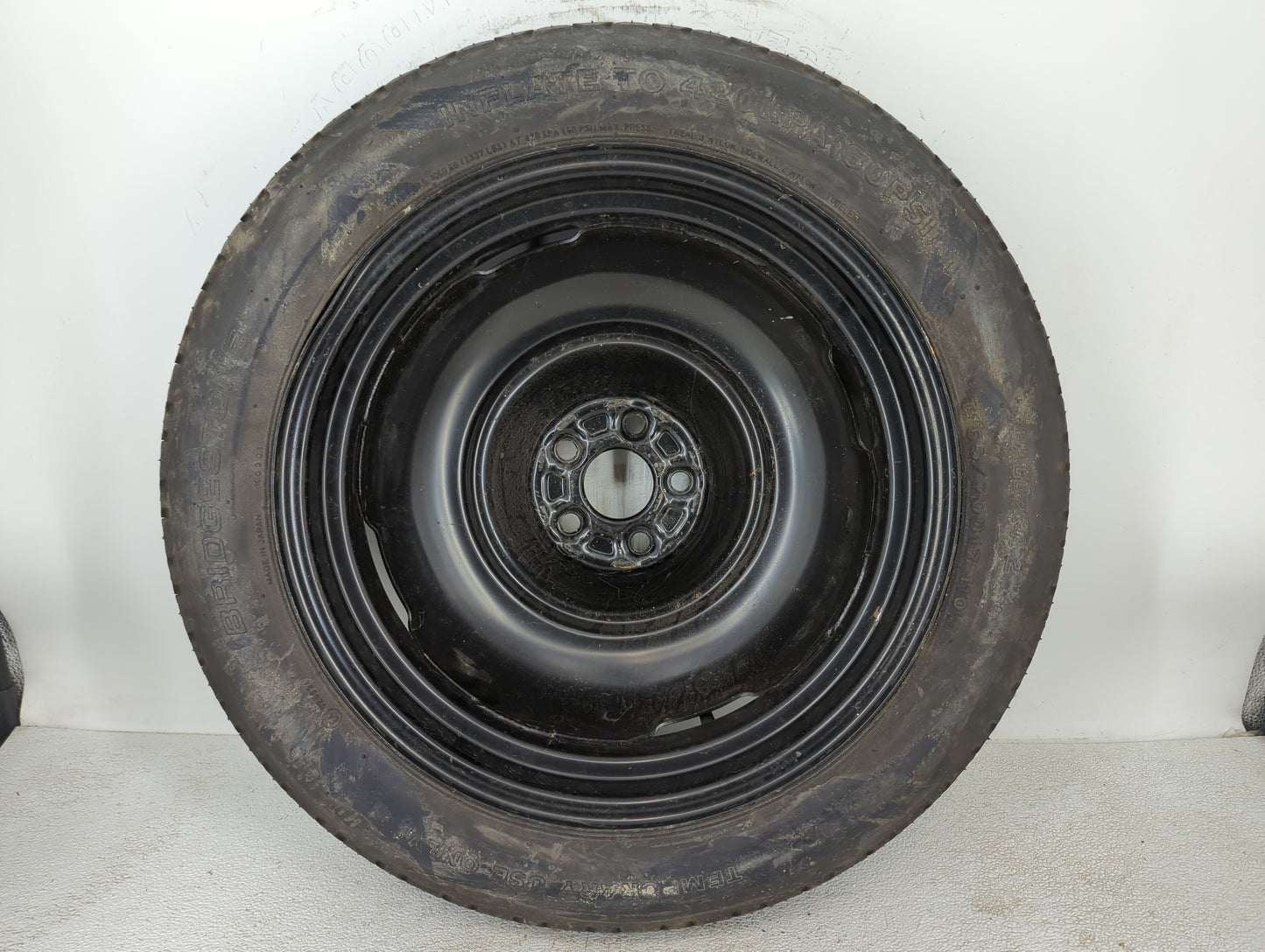 2009-2016 Hyundai Genesis Spare Donut Tire Wheel Rim Oem