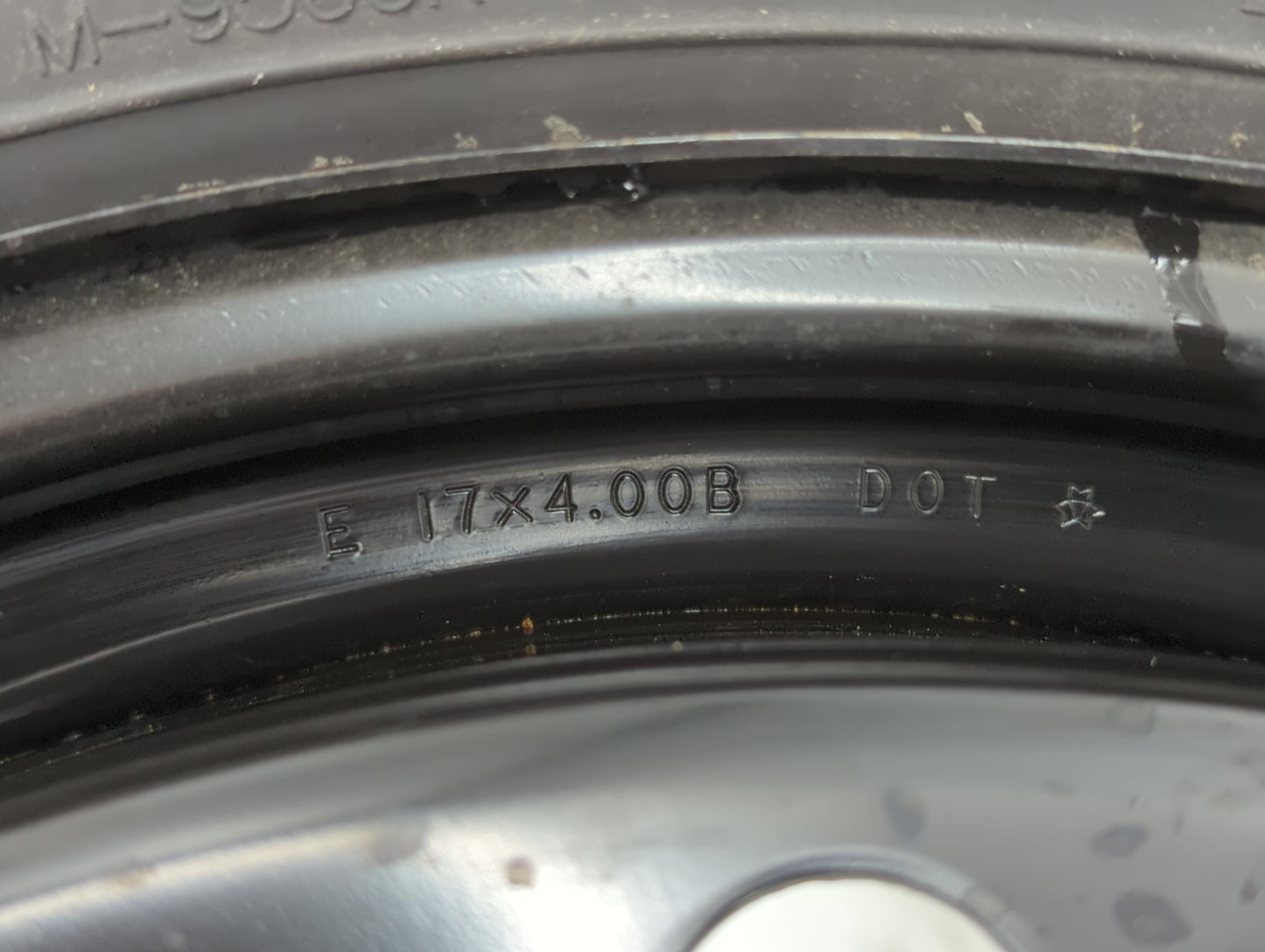 2011-2017 Buick Regal Spare Donut Tire Wheel Rim Oem