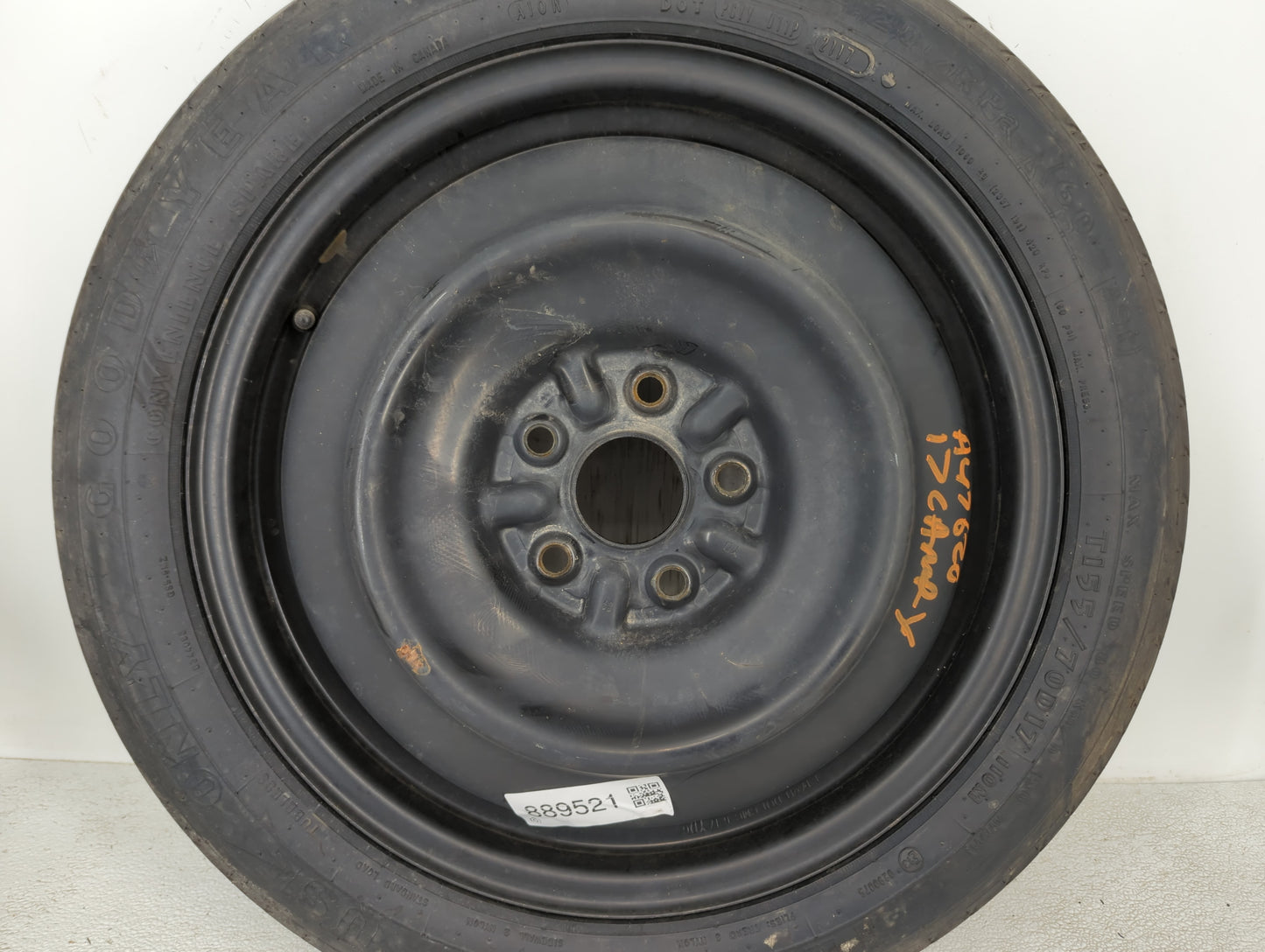 2009-2013 Subaru Forester Spare Donut Tire Wheel Rim Oem