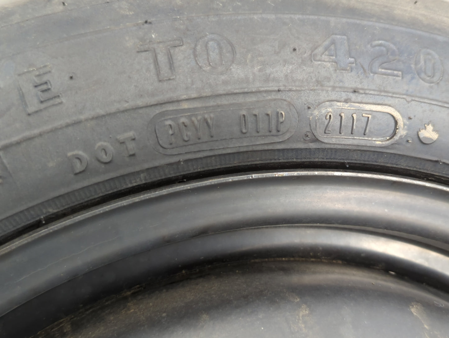 2009-2013 Subaru Forester Spare Donut Tire Wheel Rim Oem