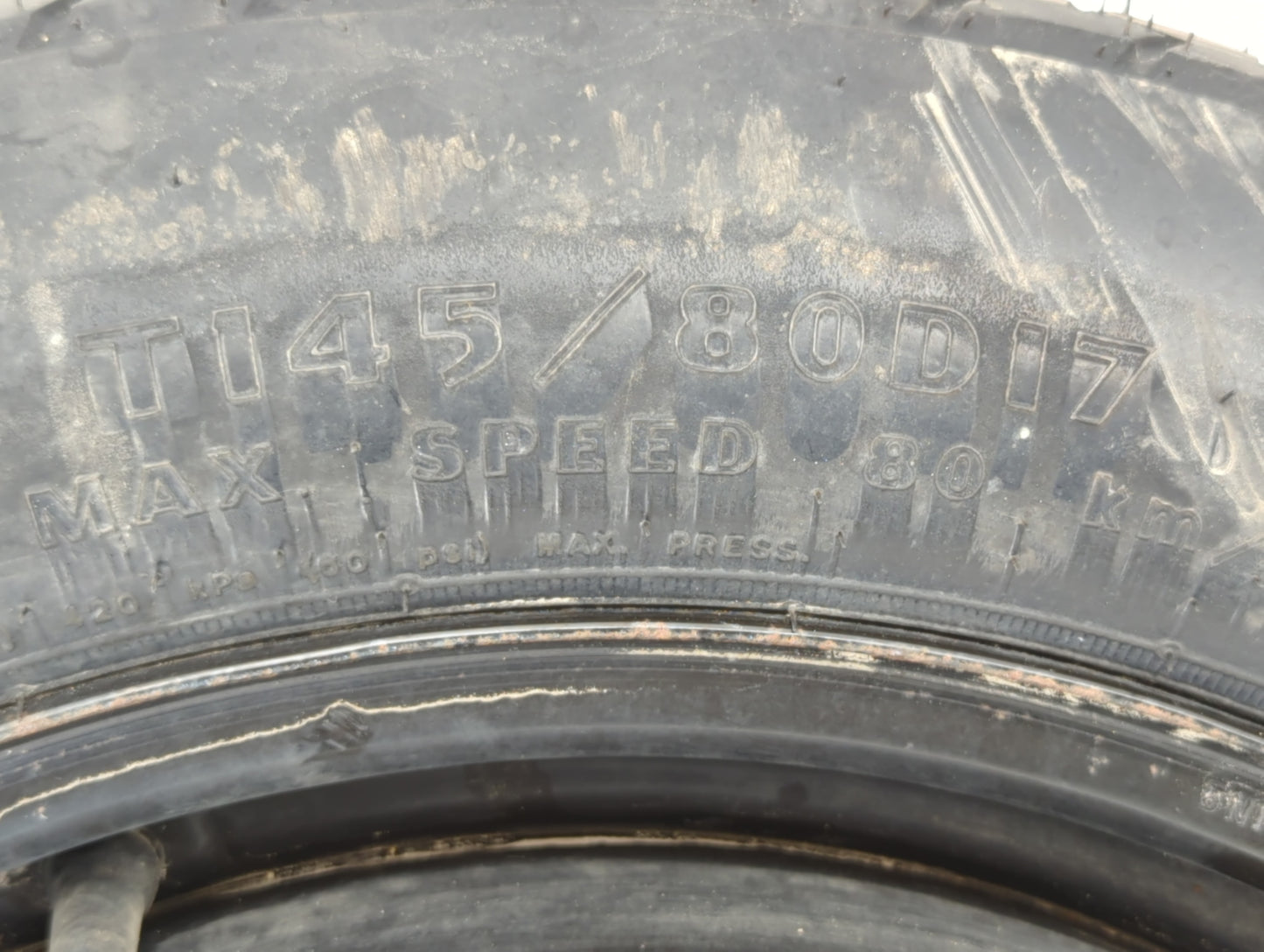 2011-2017 Buick Regal Spare Donut Tire Wheel Rim Oem