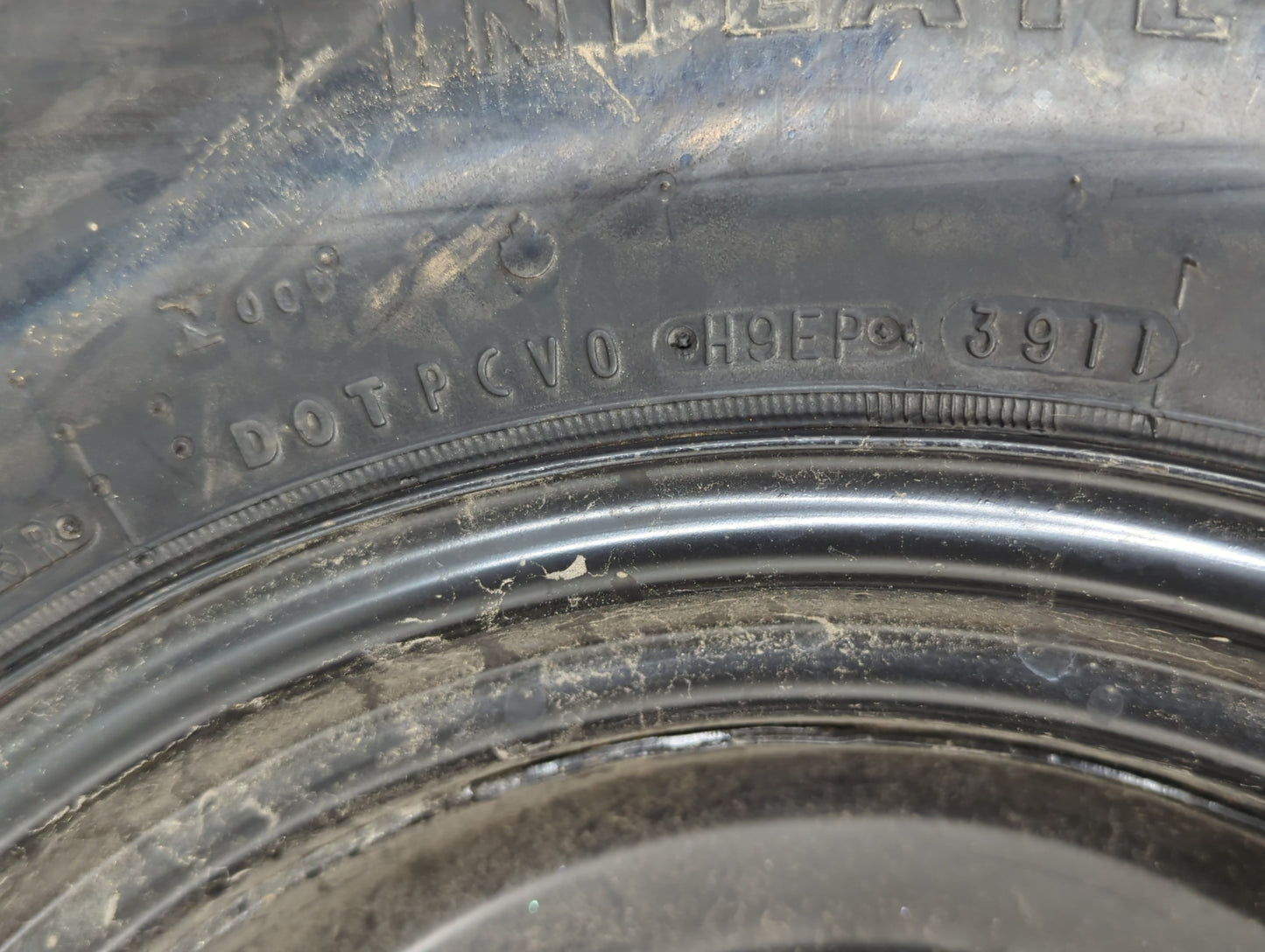 2006-2015 Hyundai Tucson Spare Donut Tire Wheel Rim Oem