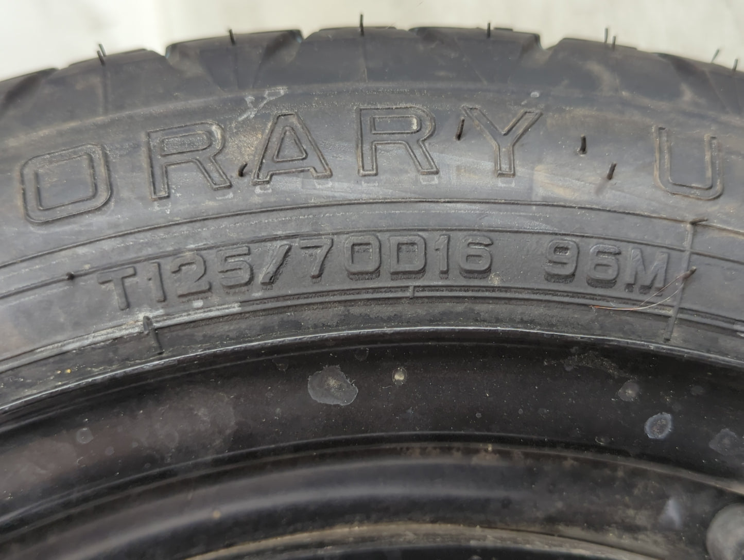 2006-2015 Hyundai Tucson Spare Donut Tire Wheel Rim Oem