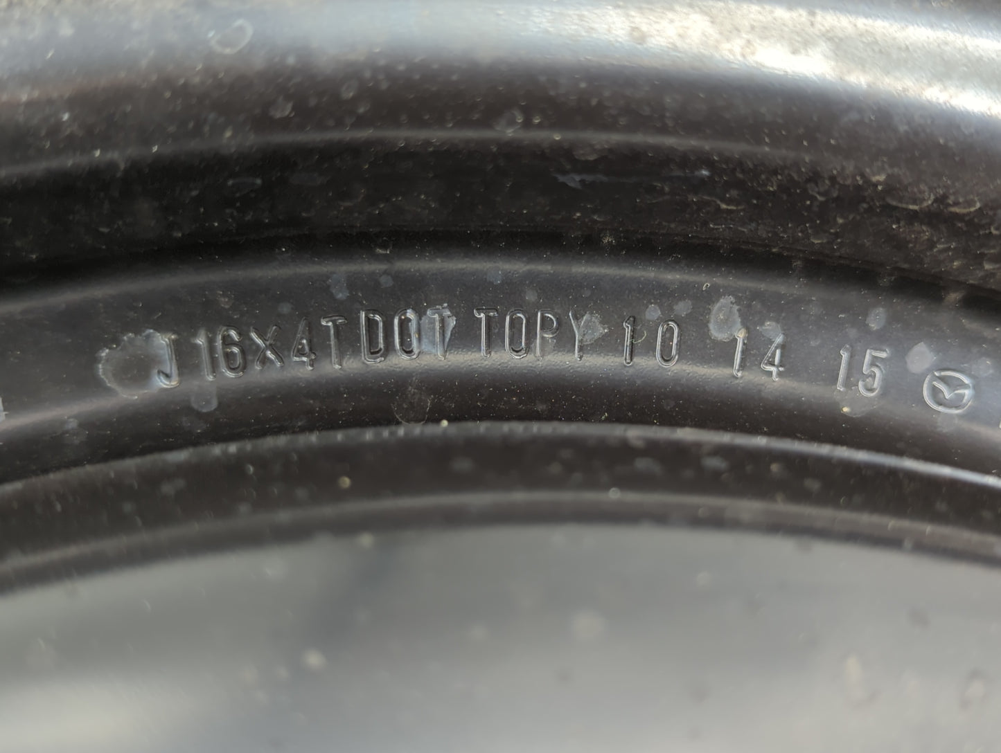 2006-2015 Hyundai Tucson Spare Donut Tire Wheel Rim Oem