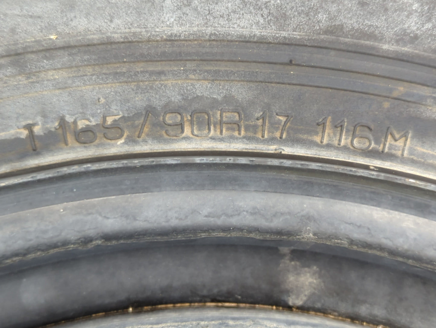 2016 Subaru Brz Spare Donut Tire Wheel Rim Oem