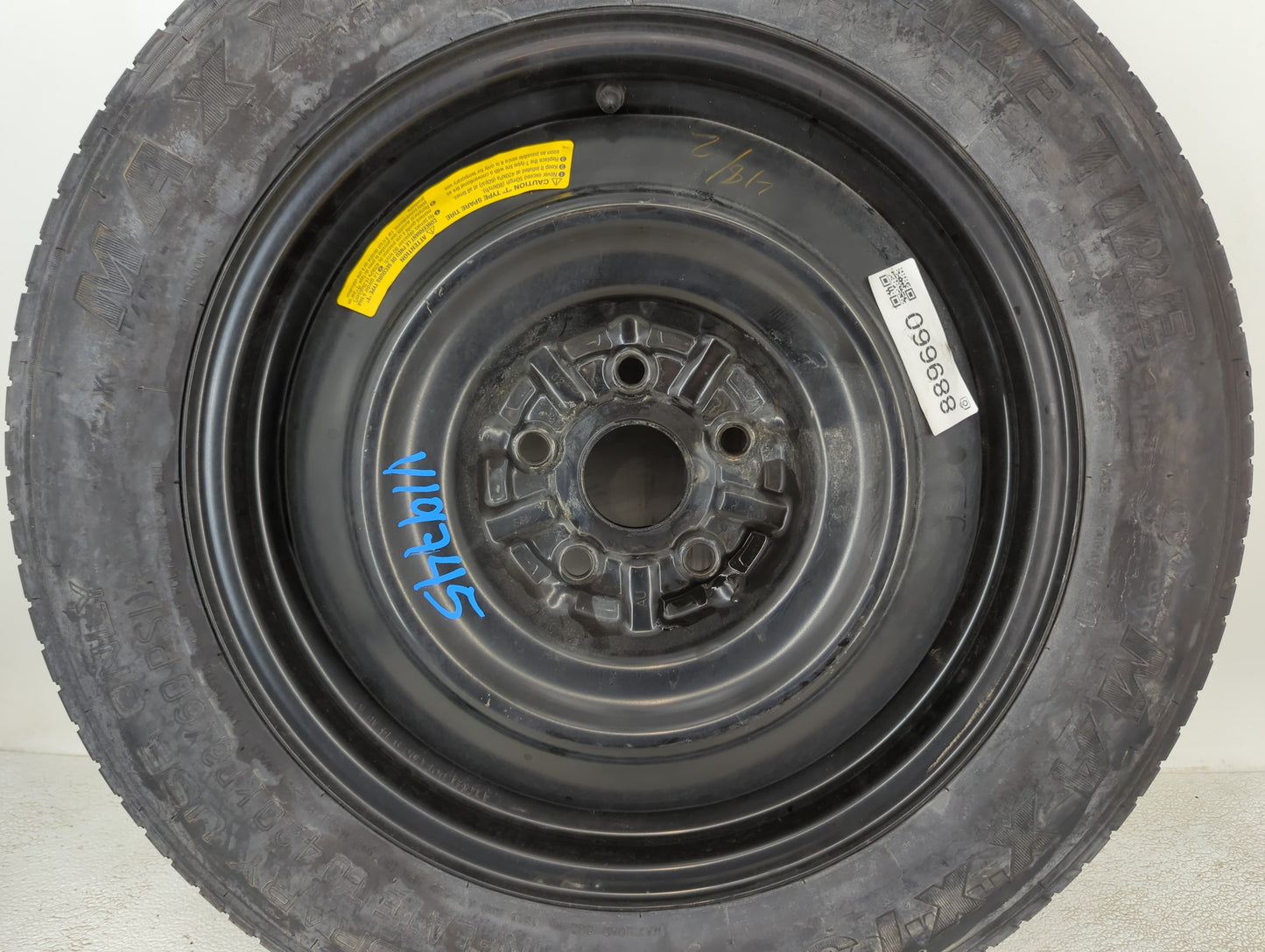 2015-2018 Subaru Legacy Spare Donut Tire Wheel Rim Oem