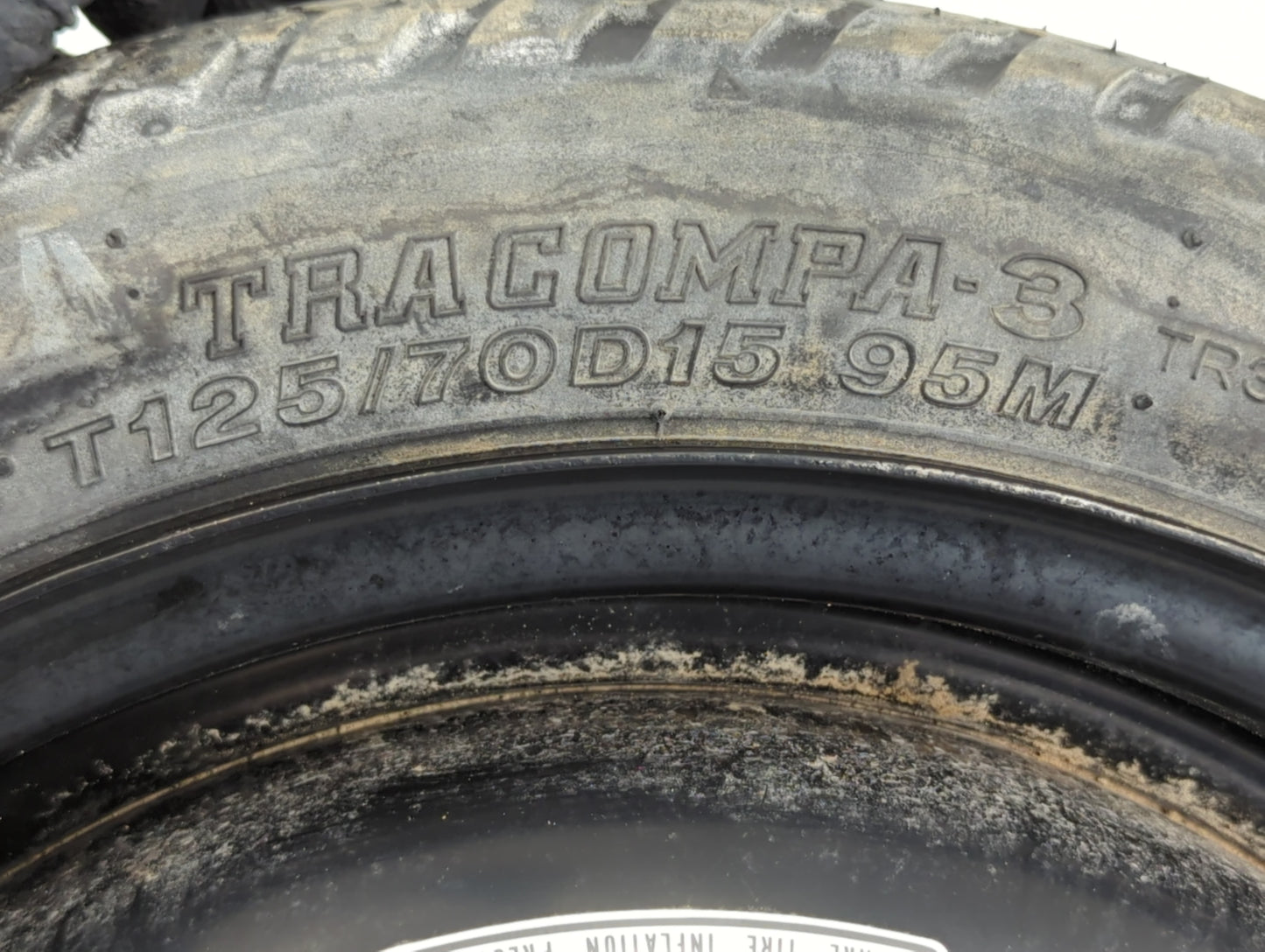 2006-2015 Hyundai Tucson Spare Donut Tire Wheel Rim Oem