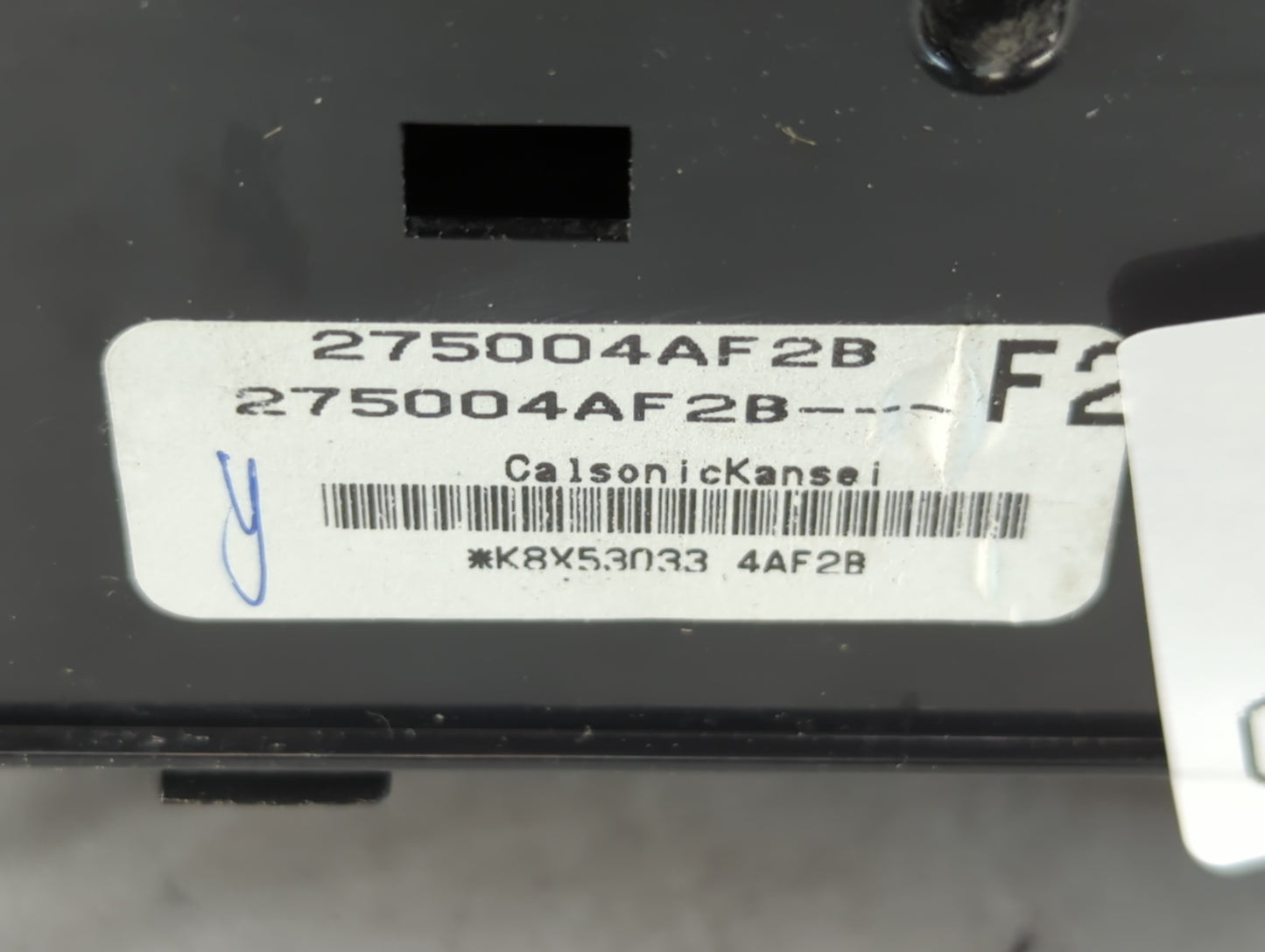 2017-2019 Nissan Sentra Climate Control Module Temperature AC/Heater Replacement P/N:275004AF2B Fits Fits 2017 2018 2019 OEM Used Auto Parts