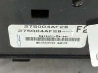 2017-2019 Nissan Sentra Climate Control Module Temperature AC/Heater Replacement P/N:275004AF2B Fits Fits 2017 2018 2019 OEM Used Auto Parts