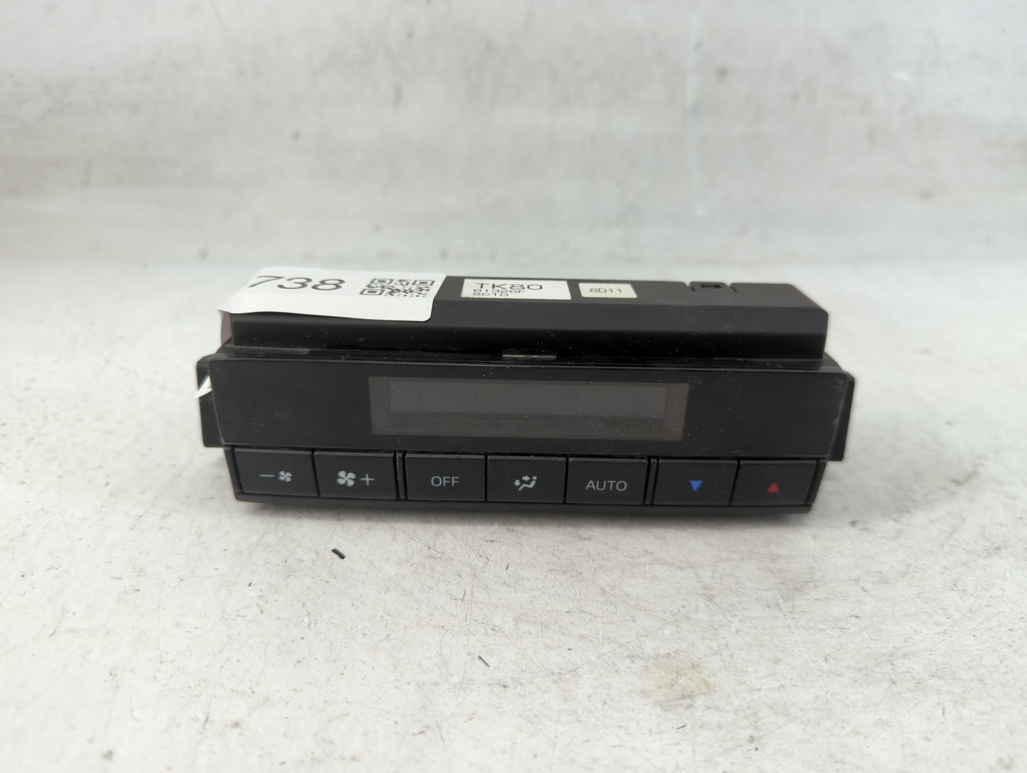 2018 Mazda Cx-9 Climate Control Module Temperature AC/Heater Replacement P/N:TK8061325F Fits OEM Used Auto Parts