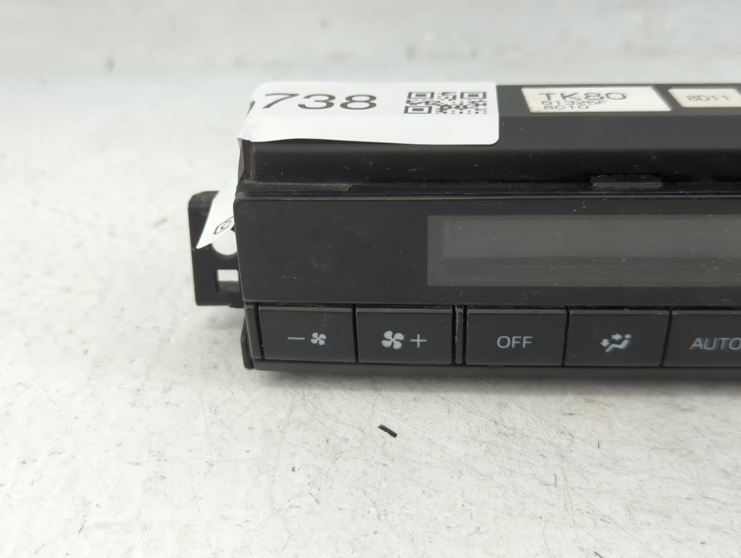 2018 Mazda Cx-9 Climate Control Module Temperature AC/Heater Replacement P/N:TK8061325F Fits OEM Used Auto Parts
