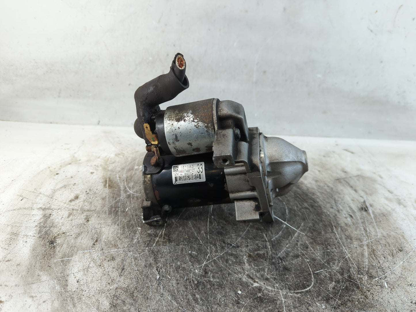 2018 Mitsubishi Mirage Car Starter Motor Solenoid OEM P/N:M000T46871ZT 0951810A3 Fits OEM Used Auto Parts - Oemusedautoparts1.com