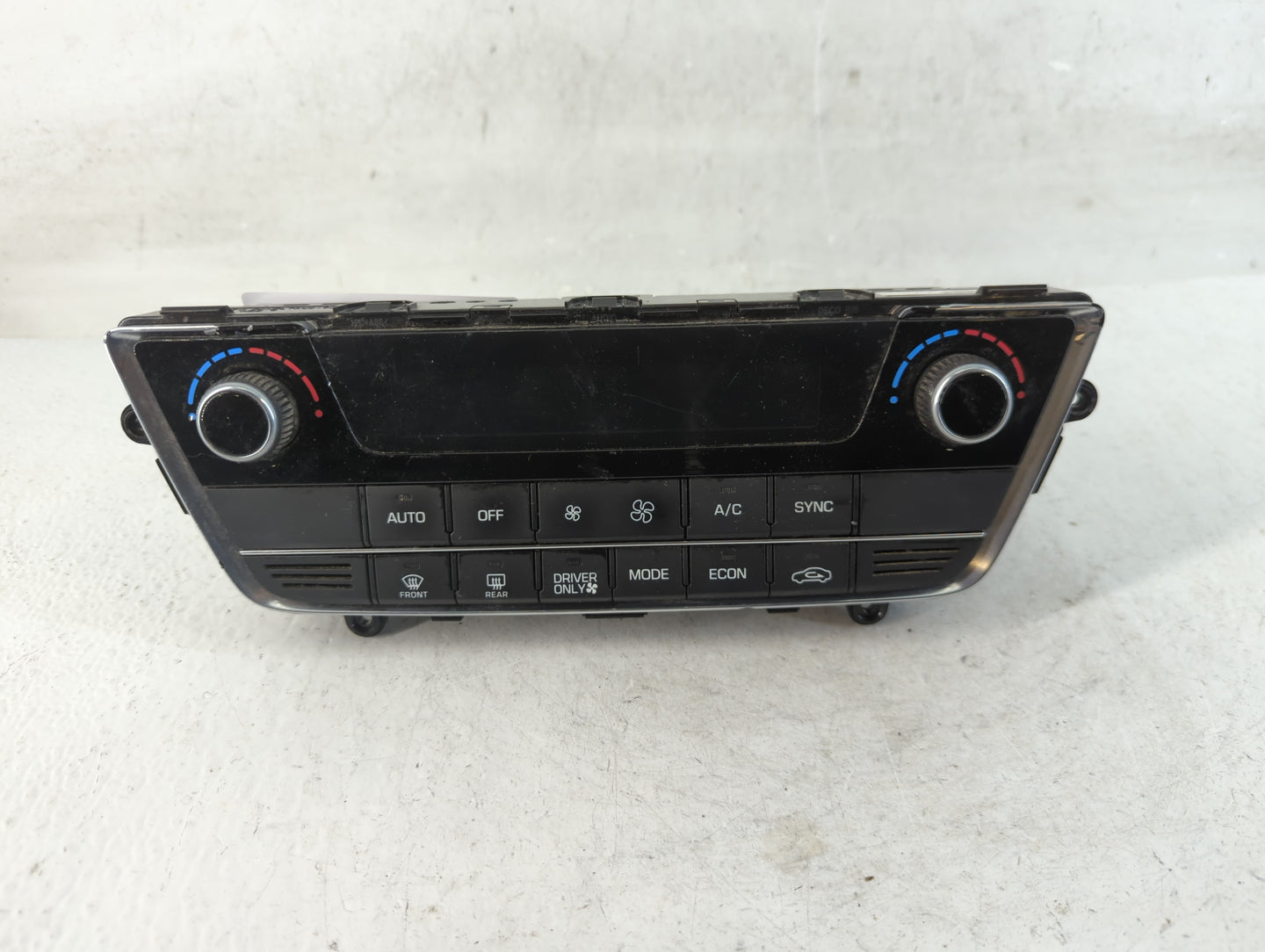 2016-2017 Hyundai Sonata Climate Control Module Temperature AC/Heater Replacement P/N:97250-E6240 Fits Fits 2016 2017 OEM Used Auto Parts - Oemusedautoparts1.com