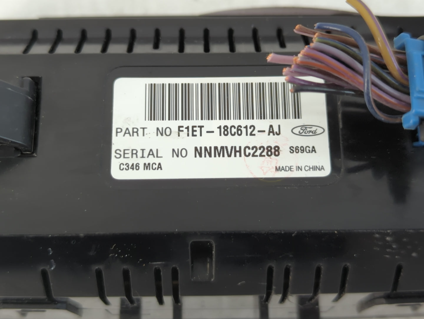 2015-2018 Ford Focus Climate Control Module Temperature AC/Heater Replacement P/N:F1ET-18C612-AJ Fits Fits 2015 2016 2017 2018 OEM Used Auto Parts - Oemusedautoparts1.com