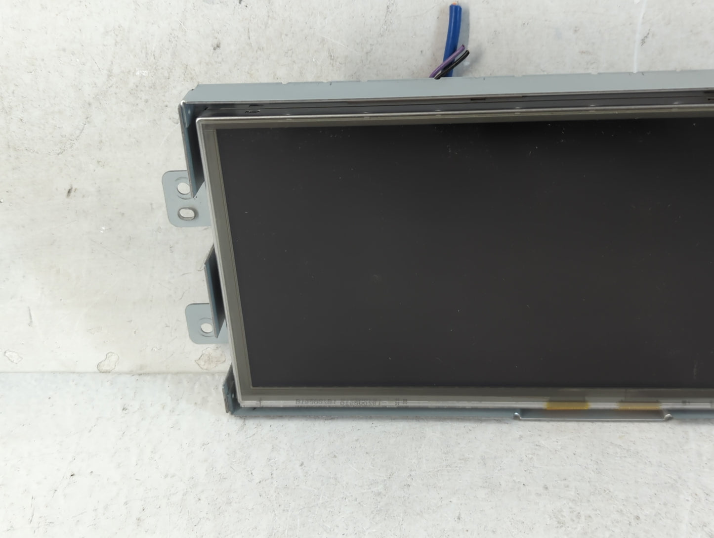 Land Rover Range Rover Evoque Information Display Screen