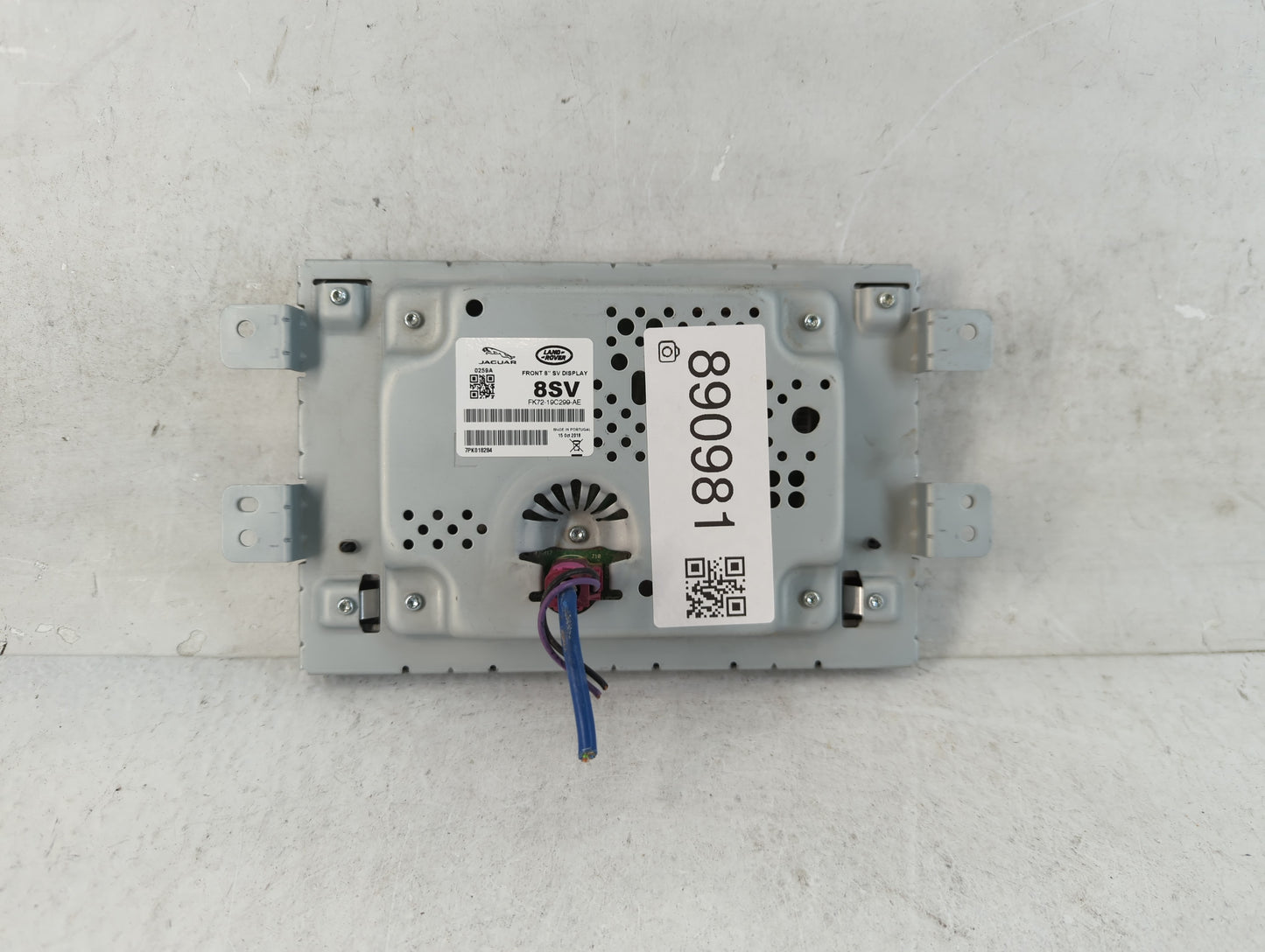 Land Rover Range Rover Evoque Information Display Screen