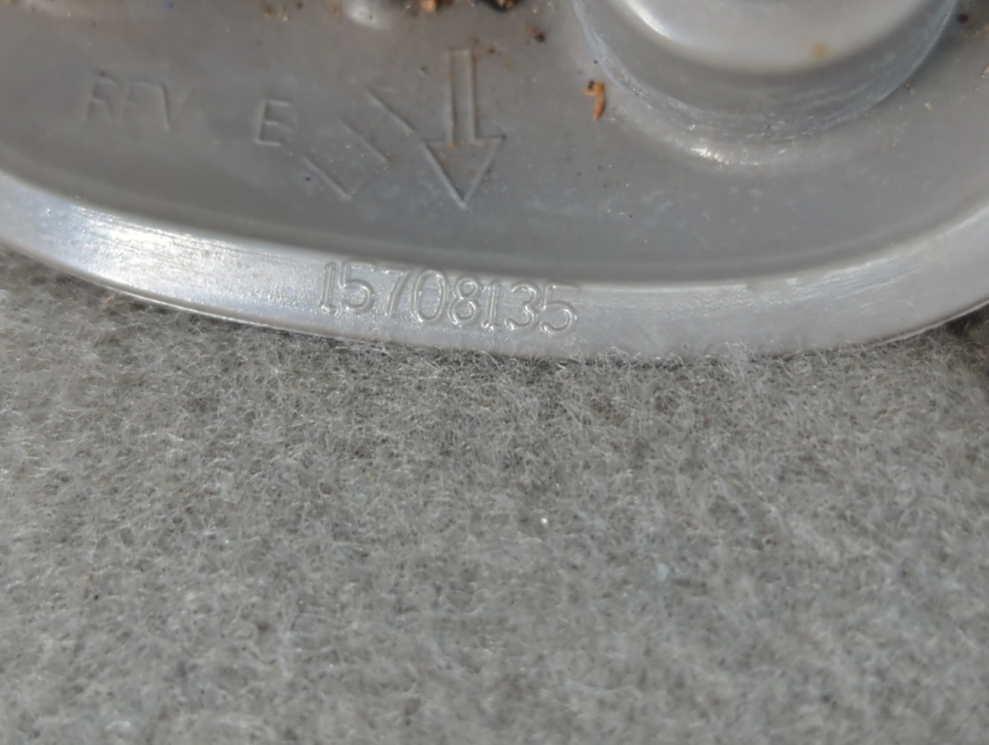 2000-2002 Chevrolet Silverado 1500 Sun Visor Shade Replacement Driver Left Mirror Fits Fits 2000 2001 2002 OEM Used Auto Parts