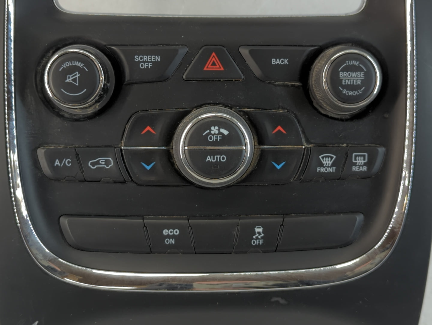 2011-2016 Dodge Durango Radio AM FM Cd Player Receiver Replacement P/N:P05094856AB Fits Fits 2011 2012 2013 2014 2015 2016 OEM Used Auto Parts - Oemusedautoparts1.com