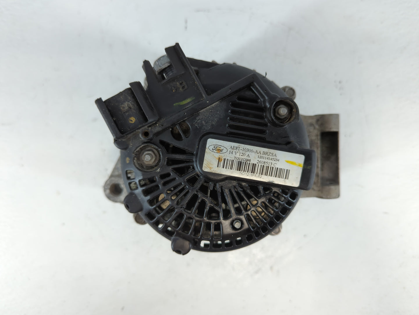 2011-2019 Ford Fiesta Alternator Replacement Generator Charging Assembly Engine OEM P/N:2608513 C AE8T-10300-AA Fits OEM Used Auto Parts - Oemusedautoparts1.com