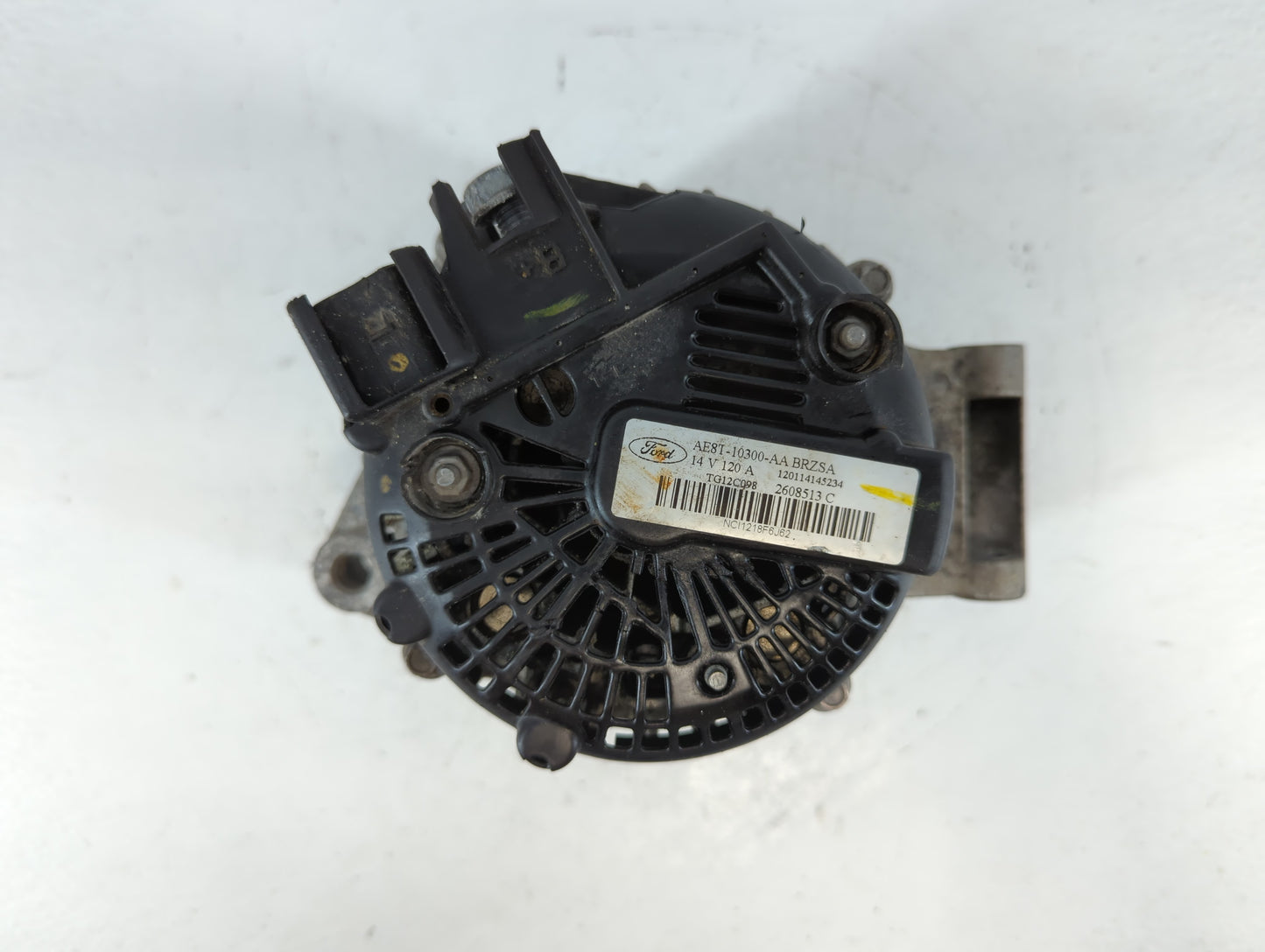 2011-2019 Ford Fiesta Alternator Replacement Generator Charging Assembly Engine OEM P/N:2608513 C AE8T-10300-AA Fits OEM Used Auto Parts - Oemusedautoparts1.com