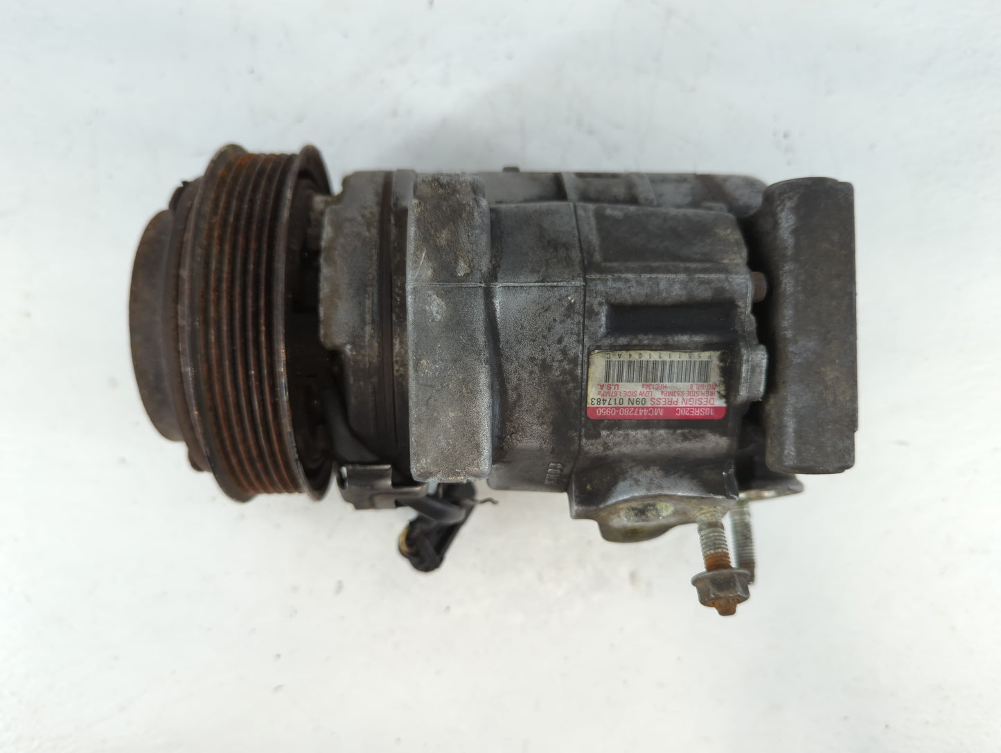 2011-2016 Chrysler Town & Country Air Conditioning A/c Ac Compressor Oem - Oemusedautoparts1.com