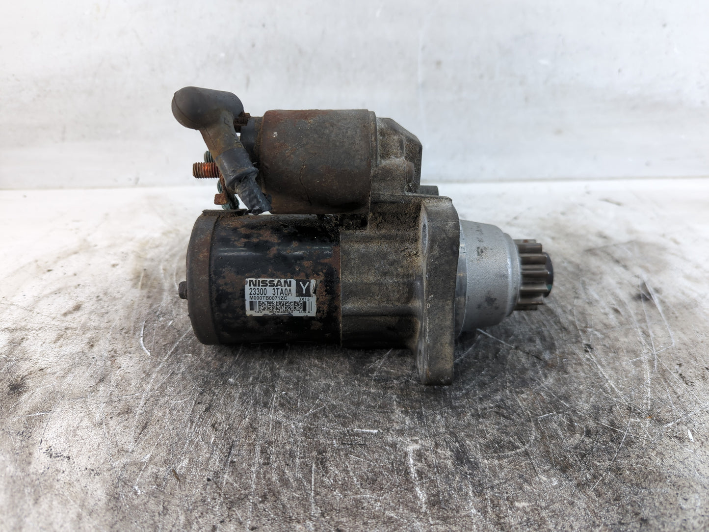 2013-2018 Nissan Altima Car Starter Motor Solenoid OEM P/N:23300 3TA0A Fits Fits 2013 2014 2015 2016 2017 2018 OEM Used Auto Parts - Oemusedautoparts1.com