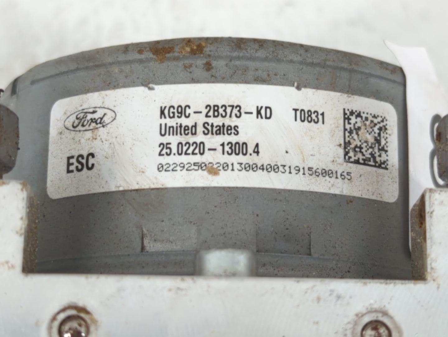 2019-2020 Lincoln Mkz ABS Pump Control Module Replacement P/N:KG9C-2B373-KD Fits Fits 2019 2020 OEM Used Auto Parts - Oemusedautoparts1.com