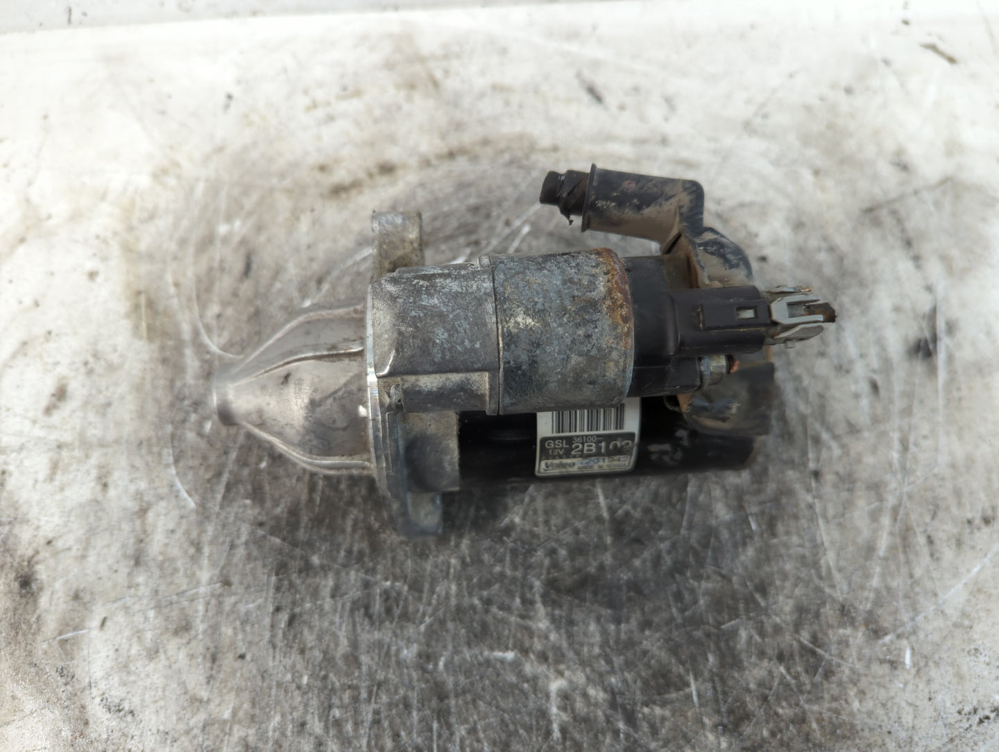2012-2017 Hyundai Accent Car Starter Motor Solenoid OEM P/N:36100-2B102 Fits Fits 2012 2013 2014 2015 2016 2017 OEM Used Auto Parts - Oemusedautoparts1.com
