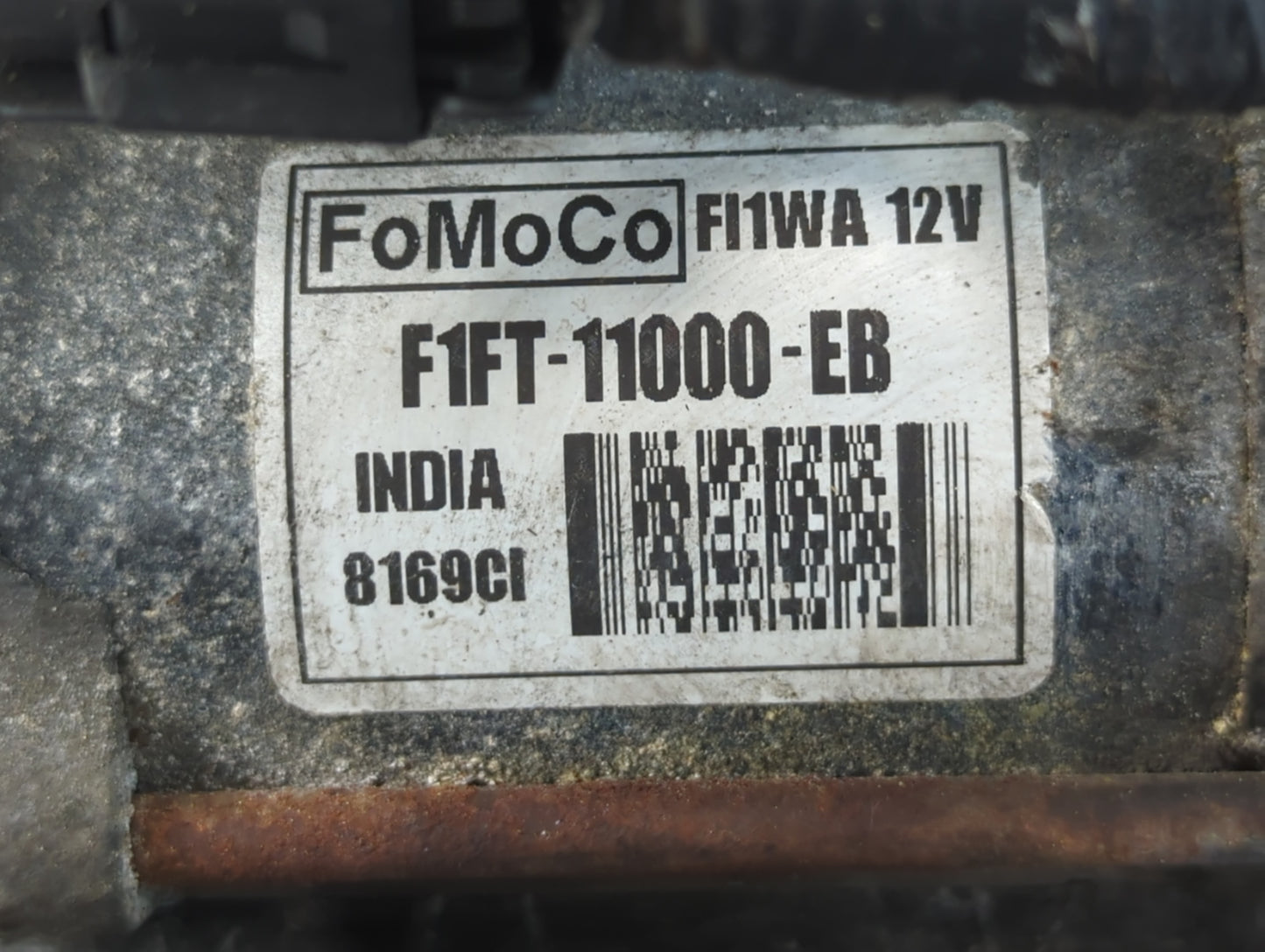 2017-2019 Ford Escape Car Starter Motor Solenoid OEM P/N:F1FT-11000-EB Fits Fits 2017 2018 2019 OEM Used Auto Parts