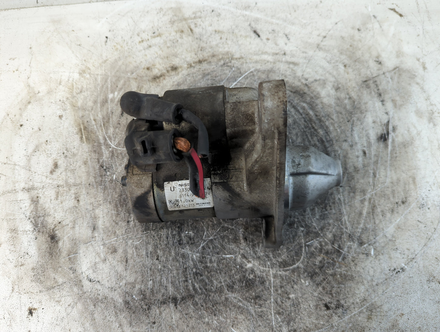 2010-2012 Nissan Versa Car Starter Motor Solenoid OEM P/N:23300 EN20B Fits Fits 2010 2011 2012 2013 OEM Used Auto Parts - Oemusedautoparts1.com