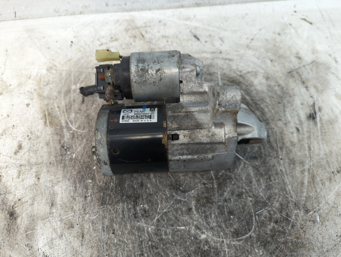 2012-2022 Mazda 3 Car Starter Motor Solenoid OEM P/N:M000TD0071ZC Fits Fits 2012 2013 2014 2015 2016 2017 2018 2019 2020 2021 2022 OEM Used Auto Parts - Oemusedautoparts1.com