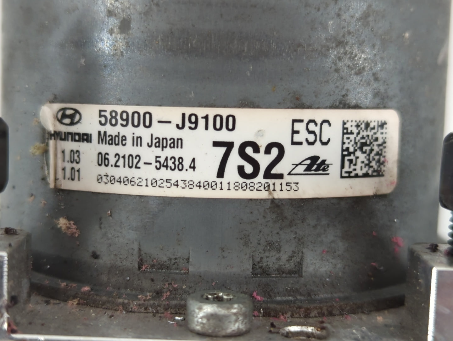 2018-2021 Hyundai Kona ABS Pump Control Module Replacement P/N:58900-J9100 Fits Fits 2018 2019 2020 2021 OEM Used Auto Parts - Oemusedautoparts1.com