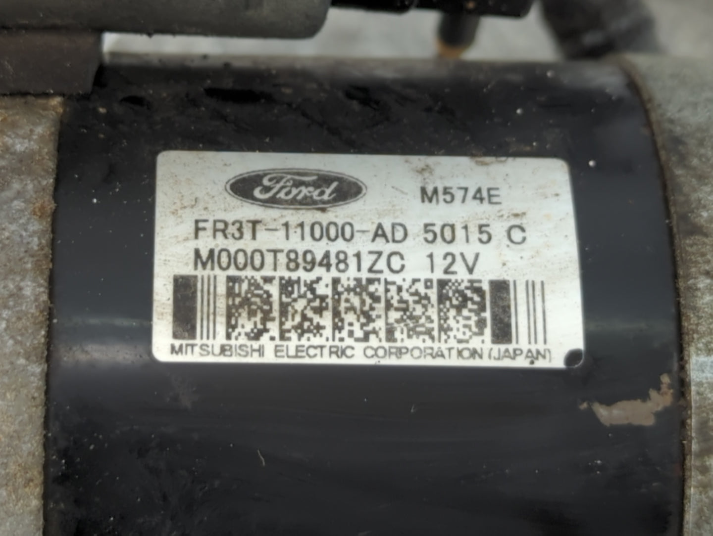 2015-2017 Ford Mustang Car Starter Motor Solenoid OEM P/N:M000T89481ZC FR3T-11000-AD Fits Fits 2015 2016 2017 OEM Used Auto Parts - Oemusedautoparts1.com