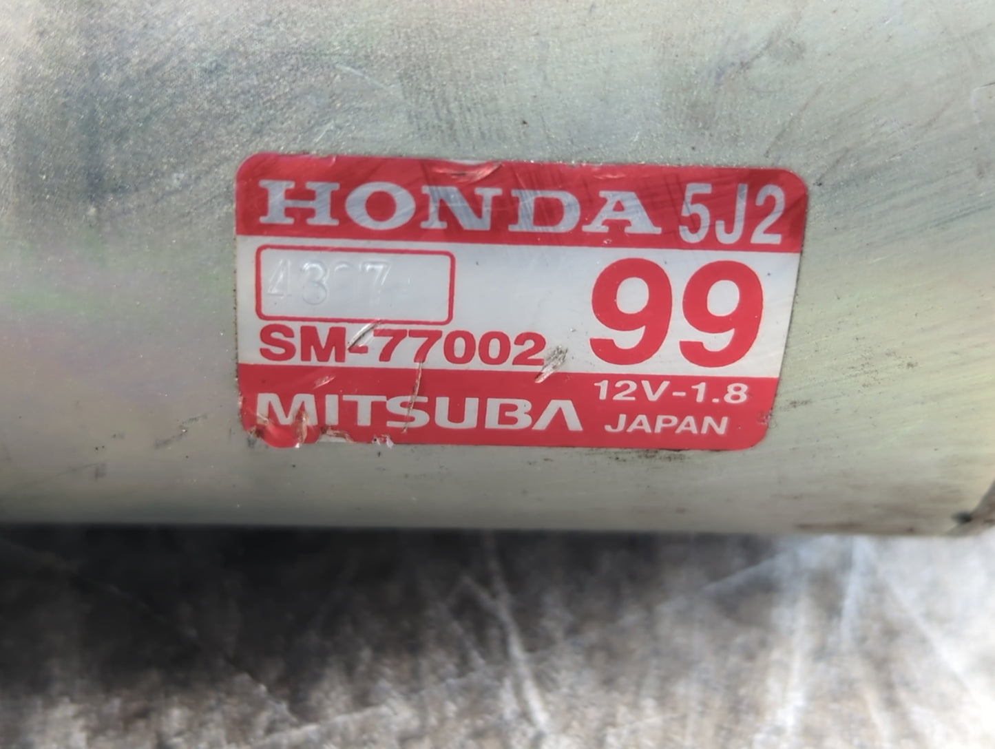 2024 Honda Passport Car Starter Motor Solenoid OEM P/N:SM-77002 Fits OEM Used Auto Parts