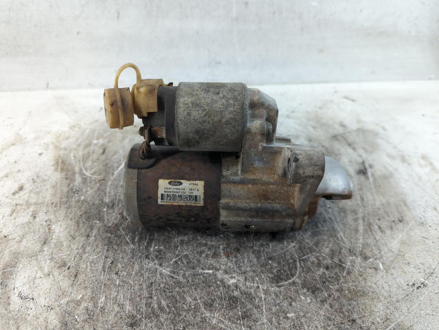 2015-2017 Ford F-150 Car Starter Motor Solenoid OEM P/N:CK4T-11000-DA Fits Fits 2015 2016 2017 2018 2019 2020 OEM Used Auto Parts