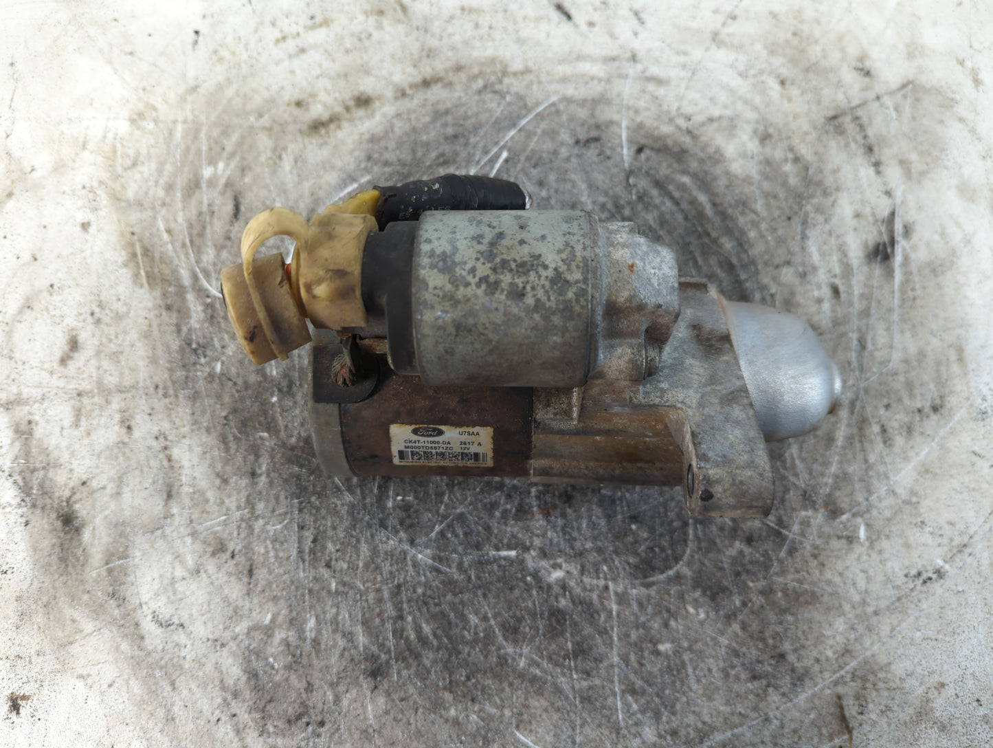 2015-2017 Ford F-150 Car Starter Motor Solenoid OEM P/N:CK4T-11000-DA Fits Fits 2015 2016 2017 2018 2019 2020 OEM Used Auto Parts