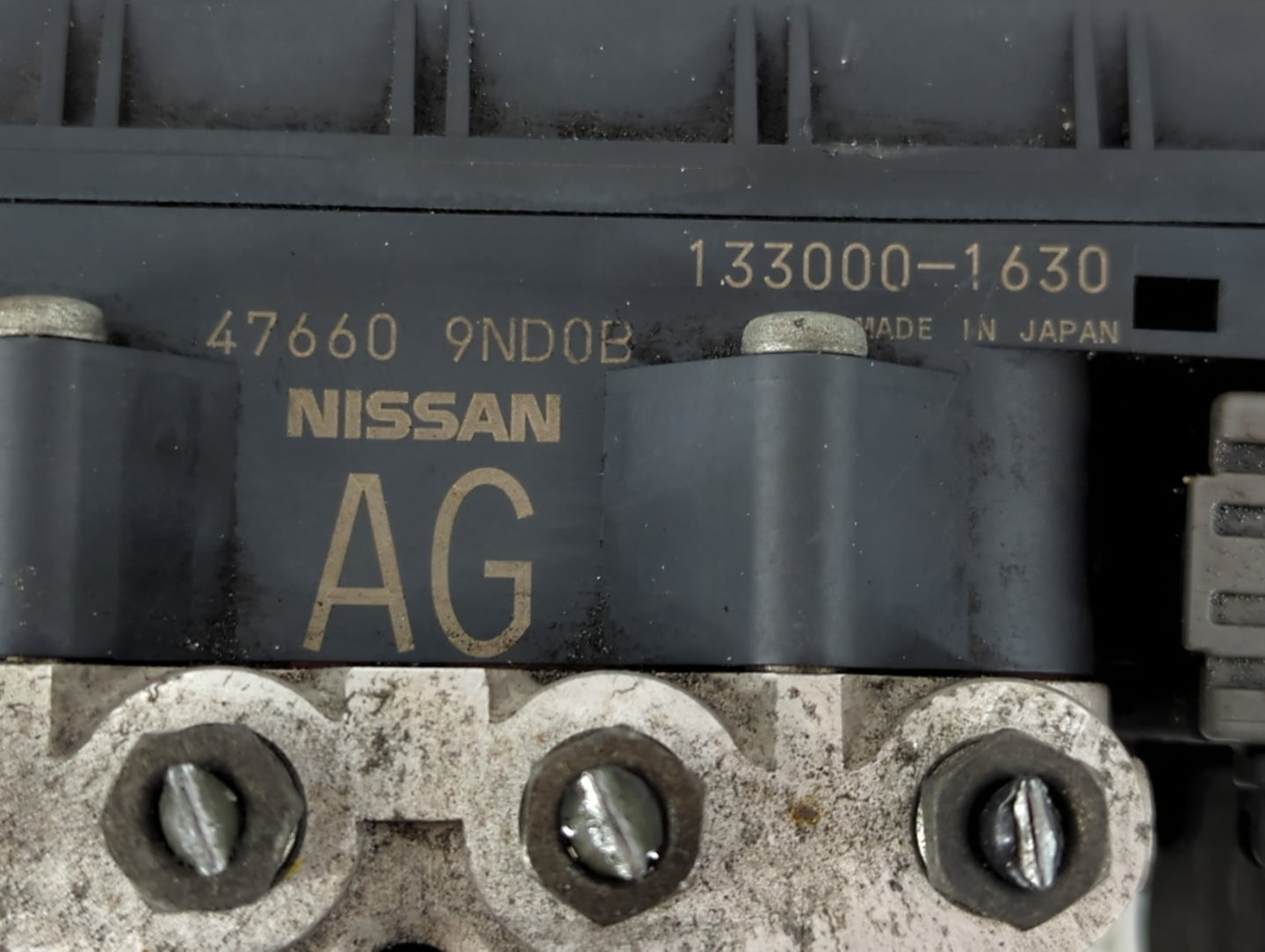 2014-2015 Infiniti Qx60 ABS Pump Control Module Replacement P/N:47660 9ND0B 133000-1630 Fits Fits 2014 2015 OEM Used Auto Parts - Oemusedautoparts1.com