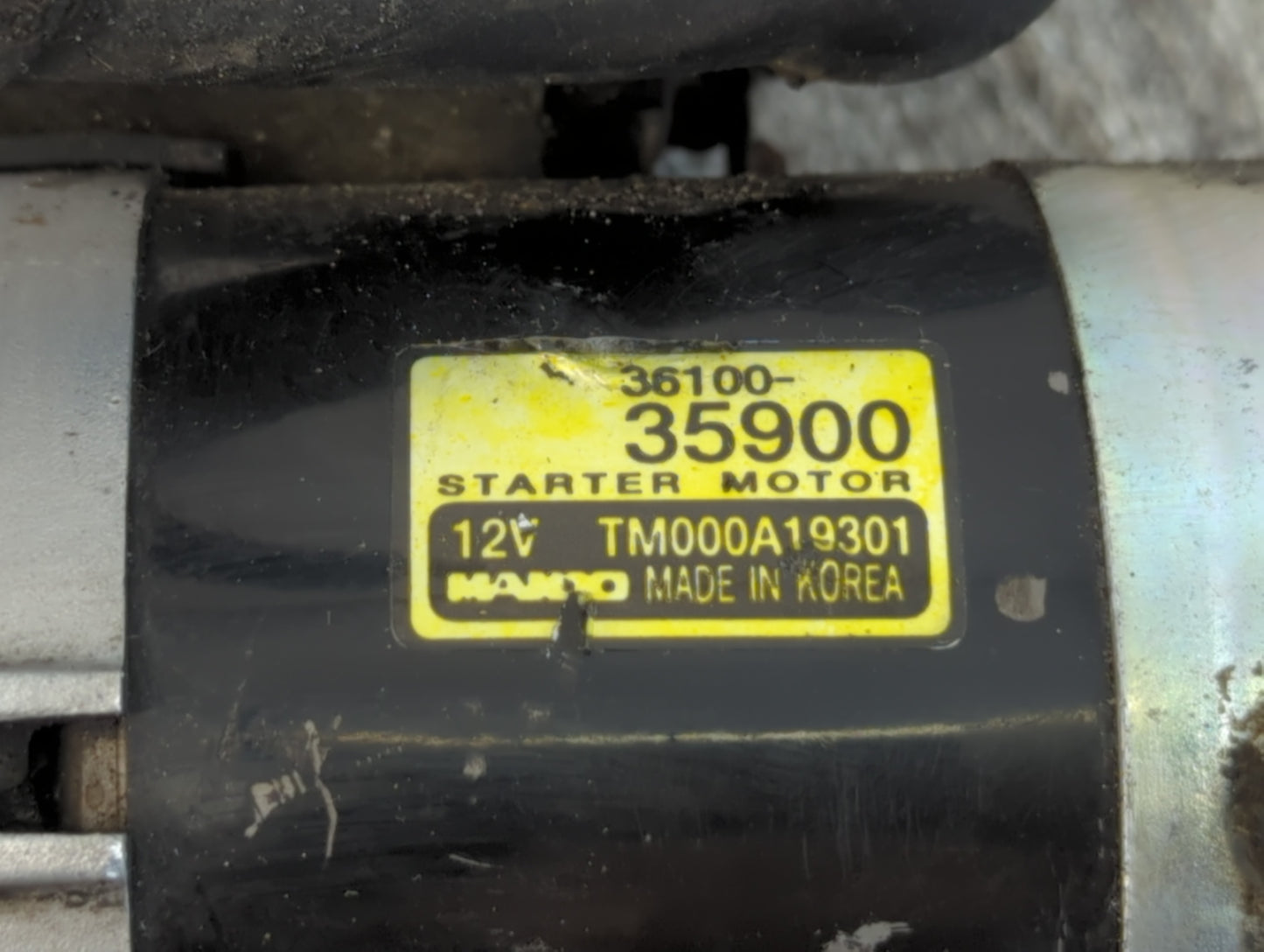 2003-2006 Kia Sorento Car Starter Motor Solenoid OEM P/N:36100-35900 Fits Fits 2003 2004 2005 2006 OEM Used Auto Parts