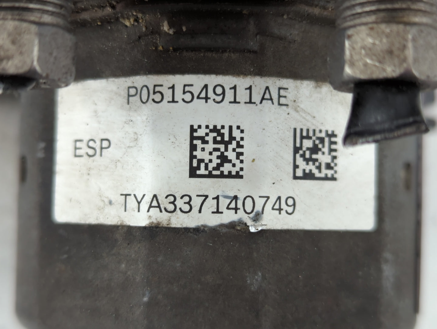 2012 Chrysler Town & Country ABS Pump Control Module Replacement P/N:P05154911AE Fits OEM Used Auto Parts - Oemusedautoparts1.com