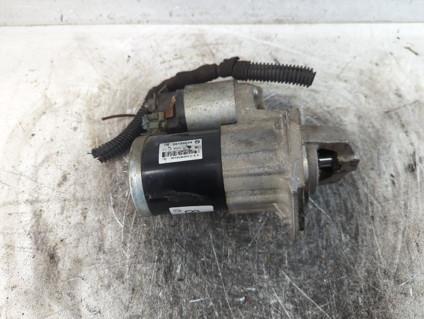 2013-2021 Chevrolet Trax Car Starter Motor Solenoid OEM P/N:25194634 Fits OEM Used Auto Parts - Oemusedautoparts1.com