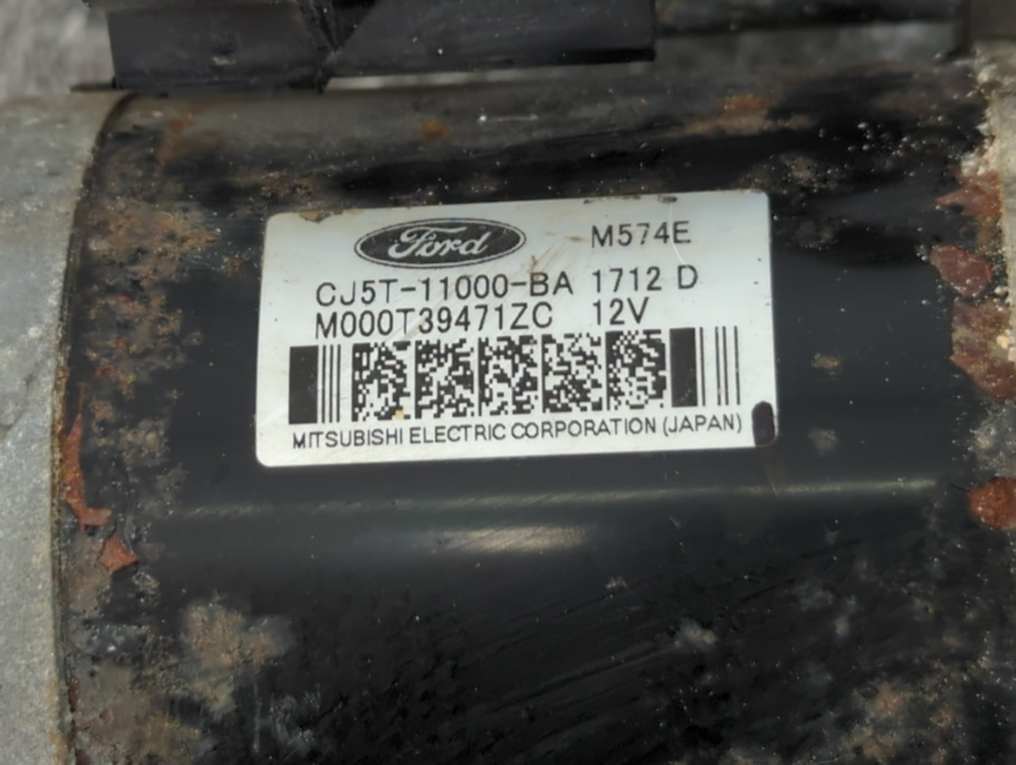 2013-2016 Ford Escape Car Starter Motor Solenoid OEM P/N:CJ5T-11000-BA Fits Fits 2013 2014 2015 2016 OEM Used Auto Parts - Oemusedautoparts1.com