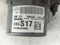 2014-2016 Hyundai Elantra ABS Pump Control Module Replacement P/N:58920-3X630 Fits Fits 2014 2015 2016 OEM Used Auto Parts - Oemusedautoparts1.com