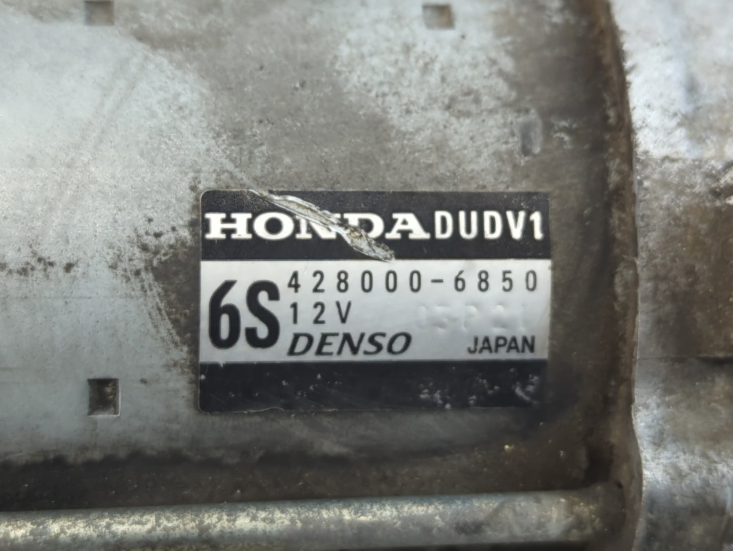 2011-2013 Honda Odyssey Car Starter Motor Solenoid OEM P/N:428000-6850 Fits Fits 2009 2010 2011 2012 2013 OEM Used Auto Parts - Oemusedautoparts1.com