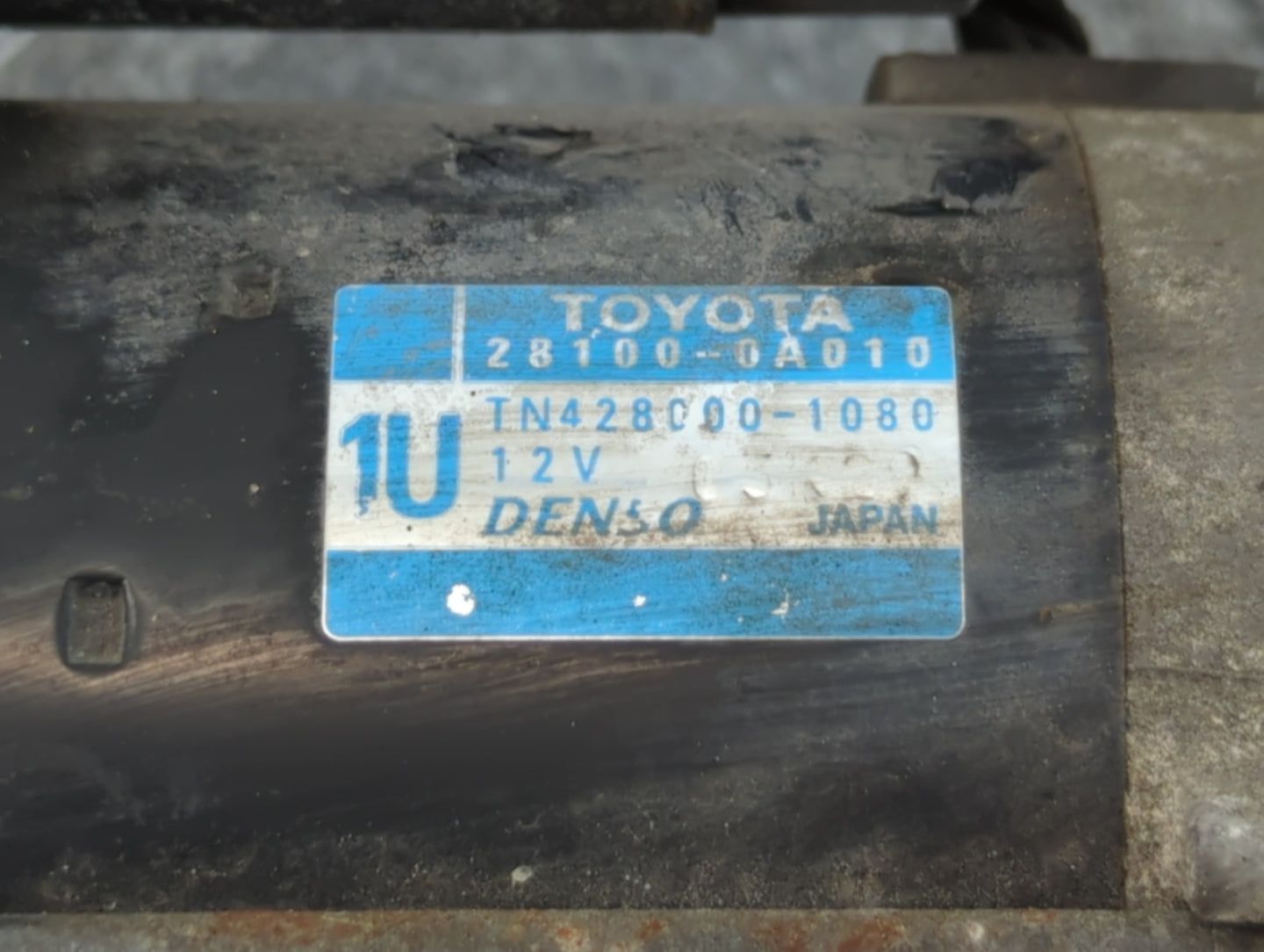 2004-2015 Toyota Sienna Car Starter Motor Solenoid OEM P/N:TN428000-1080 28100-0A010 Fits OEM Used Auto Parts - Oemusedautoparts1.com