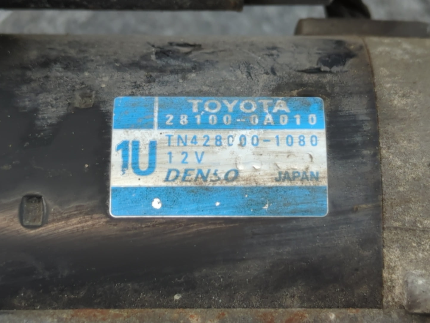 2004-2015 Toyota Sienna Car Starter Motor Solenoid OEM P/N:TN428000-1080 28100-0A010 Fits OEM Used Auto Parts - Oemusedautoparts1.com